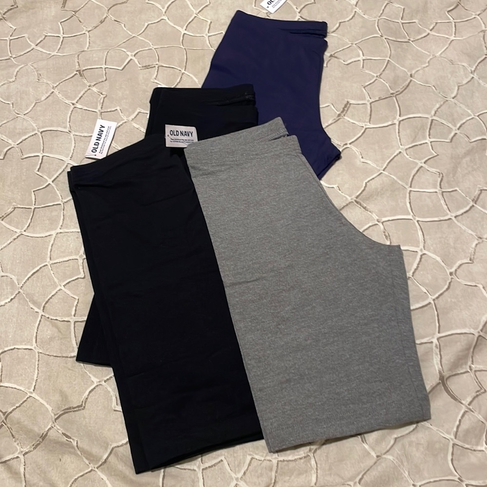 Old Navy Biker Shorts XL (14-16) 4 pairs